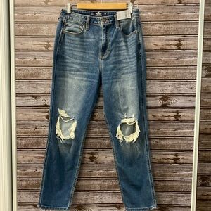 Hollister Ultra HighRise Mom Jeans - Size 30w 27l
